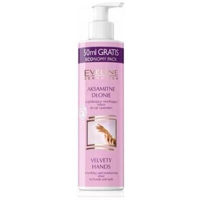 Eveline, Handcreme, Velvet Hands Glättendes und feuchtigkeitsspendendes Hand- und Nagelelixier (245 ml) Eveline, Handcreme, Velvet Hands Glättendes und feuchtigkeitsspendendes Hand- und Nagelelixier (245 ml)