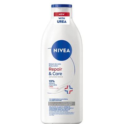 Bodylotion, NIVEA Repair &, Care nawilżający balsam do ciała z mocznikiem 400ml (Körperlotion, 400 ml) Bodylotion, NIVEA Repair &, Care nawilżający balsam do ciała z mocznikiem 400ml (Körperlotion, 400 ml)