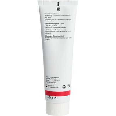 Dr. Hauschka Mandel Beruhigende Körpercreme - Organisch, Empfindliche Haut, 145ml Dr. Hauschka Mandel Beruhigende Körpercreme - Organisch, Empfindliche Haut, 145ml