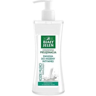 Biały Jeleń, Intimpflege, White Deer - Hypoallergenic Emulsion For Intimate Hygiene Moisturizing Goat's Milk 265Ml (265 ml) Biały Jeleń, Intimpflege, White Deer - Hypoallergenic Emulsion For Intimate Hygiene Moisturizing Goat's Milk 265Ml (265 ml)