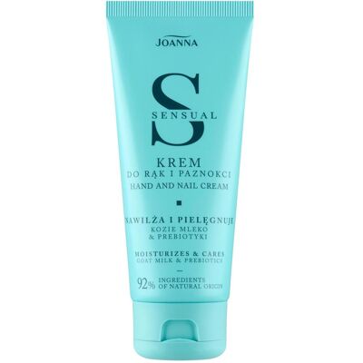 Joanna, Handcreme, Sinnliche Hand- und Nagelcreme mit Ziegenmilch und Präbiotika Feuchtigkeitsspendender Joanna, Handcreme, Sinnliche Hand- und Nagelcreme mit Ziegenmilch und Präbiotika Feuchtigkeitsspendender