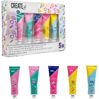 Create It! Handcreme & Körperlotion 5er Set - Mädchen, Mehrfarbig Create It! Handcreme & Körperlotion 5er Set - Mädchen, Mehrfarbig