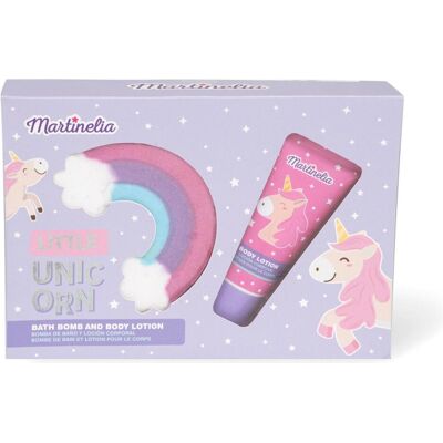 Martinelia, Badezusatz, Badespass Little Unicorn Set Badebombe und Körperlotion (60 ml) Martinelia, Badezusatz, Badespass Little Unicorn Set Badebombe und Körperlotion (60 ml)