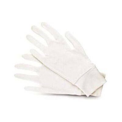 Donegal, Bodylotion, Cotton cosmetic gloves with welt 2pcs. 6105 (Körperlotion) Donegal, Bodylotion, Cotton cosmetic gloves with welt 2pcs. 6105 (Körperlotion)