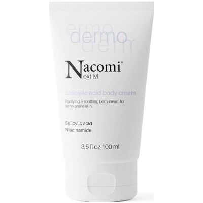 Nacomi Next Lvl DERMO Körpercreme mit Salicylsäure & Niacinamid - Pflege Nacomi Next Lvl DERMO Körpercreme mit Salicylsäure & Niacinamid - Pflege
