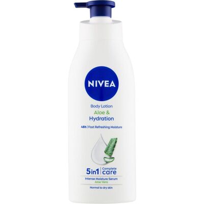 Nivea Aloe & Hydration Körperlotion - Feuchtigkeitsspendende Lotion für Frauen Nivea Aloe & Hydration Körperlotion - Feuchtigkeitsspendende Lotion für Frauen