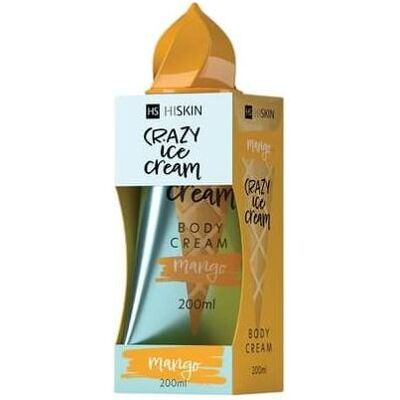 Hiskin, Bodylotion, Crazy Ice Cream Körpercreme Mango 200ml (Body Butter, Körpercreme, 200 ml) Hiskin, Bodylotion, Crazy Ice Cream Körpercreme Mango 200ml (Body Butter, Körpercreme, 200 ml)