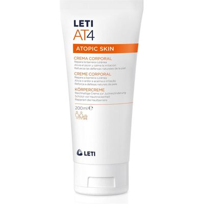 Leti at4 Körpercreme - Feuchtigkeitscreme für empfindliche Haut 200ml Leti at4 Körpercreme - Feuchtigkeitscreme für empfindliche Haut 200ml