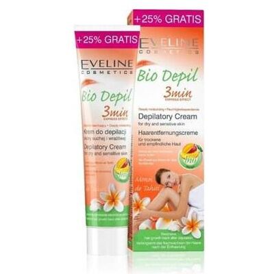 Eveline, Wachs + Enthaarungscreme, Bio Depil (125 ml) Eveline, Wachs + Enthaarungscreme, Bio Depil (125 ml)