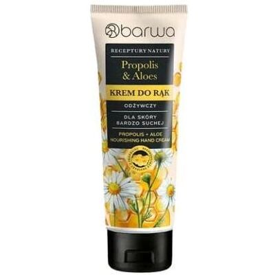 Barwa, Handcreme, Propolis + Aloe Nourishing Hand Cream 100ml (100 ml) Barwa, Handcreme, Propolis + Aloe Nourishing Hand Cream 100ml (100 ml)