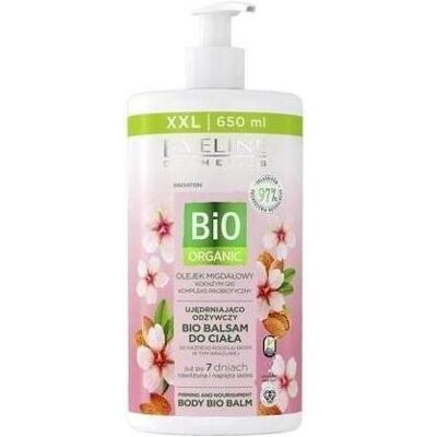 Eveline, Bodylotion, Bio Organic Body Balm bio firming and nourishing Almond O (650 ml) Eveline, Bodylotion, Bio Organic Body Balm bio firming and nourishing Almond O (650 ml)