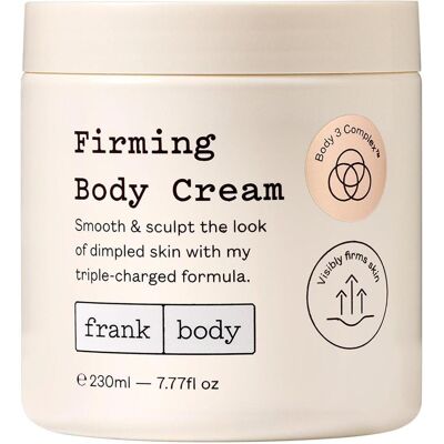 Frank Body, Bodylotion, Firming Body Cream 230ml (Körpercreme, Körperlotion, Körpermilch, 230 ml) Frank Body, Bodylotion, Firming Body Cream 230ml (Körpercreme, Körperlotion, Körpermilch, 230 ml)