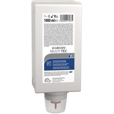 Greven, Bodylotion, Hautschutzlotion MULTI TEC 1l O/W (1000 ml) Greven, Bodylotion, Hautschutzlotion MULTI TEC 1l O/W (1000 ml)