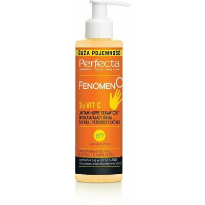 Perfecta, Handcreme, Phenomen C Vitamin Gloves Smoothing Hand Cream Claws And Scorek 195Ml (195 ml) Perfecta, Handcreme, Phenomen C Vitamin Gloves Smoothing Hand Cream Claws And Scorek 195Ml (195 ml)