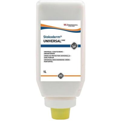 SC Johnson, Handcreme, Hautschutz Stokoderm Universal Pure Softflasche mit 1 Liter (1000 ml) SC Johnson, Handcreme, Hautschutz Stokoderm Universal Pure Softflasche mit 1 Liter (1000 ml)