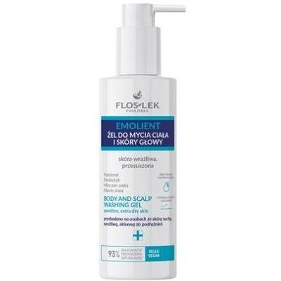 Floslek, Duschmittel, Flos-lok Emolimo Körper und Kopfhautgelempfindlichkeit, trocken, 175 ml (175 ml) Floslek, Duschmittel, Flos-lok Emolimo Körper und Kopfhautgelempfindlichkeit, trocken, 175 ml (175 ml)