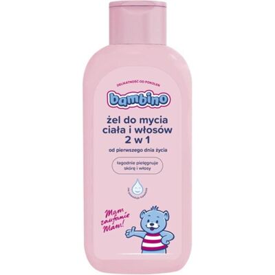 Bambino, Babykörperpflege, Body And Hair Wash Gel For Children From The First Days Of Life 400ml Bambino, Babykörperpflege, Body And Hair Wash Gel For Children From The First Days Of Life 400ml