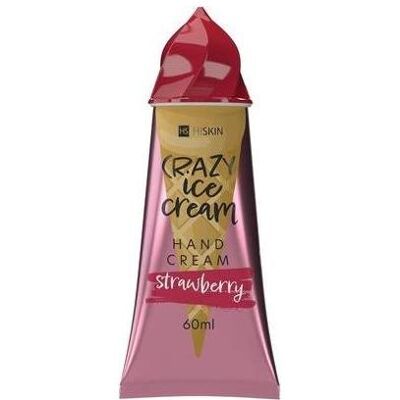 Hiskin, Handcreme, Crazy Ice Cream Handcreme Erdbeere 60ml (60 ml) Hiskin, Handcreme, Crazy Ice Cream Handcreme Erdbeere 60ml (60 ml)