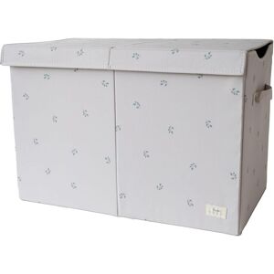 3 Sprouts, Spielzeugaufbewahrung, Recycled Folding Toy Chest - Blueberry/Taupe 3 Sprouts, Spielzeugaufbewahrung, Recycled Folding Toy Chest - Blueberry/Taupe