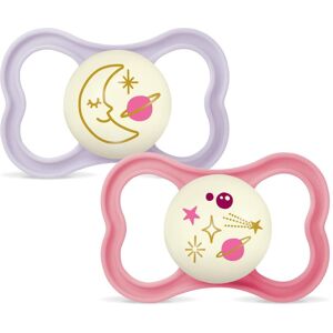 MAM, Nuggi, - Air Night Silk 16-36m 2p Box V - Pink (2x, 16 - 36 Monate) MAM, Nuggi, - Air Night Silk 16-36m 2p Box V - Pink (2x, 16 - 36 Monate)