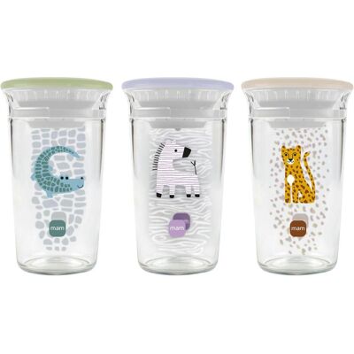 6x MAM, Babyflasche, Easy to Drink Cup 290ml sort. (290 ml) 6x MAM, Babyflasche, Easy to Drink Cup 290ml sort. (290 ml)