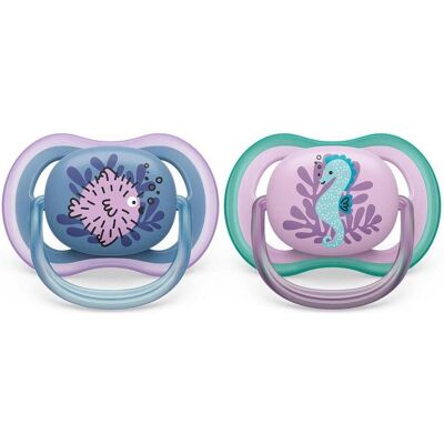 Philips Avent, Babykörperpflege, SCF085/61 Ultra Air 6-18 pacifier Sea Philips Avent, Babykörperpflege, SCF085/61 Ultra Air 6-18 pacifier Sea