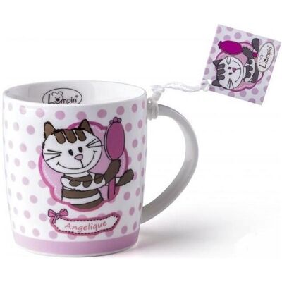 Woodyland, Kindergeschirr + Kinderbesteck, Becher "Angelika Katze" Woodyland, Kindergeschirr + Kinderbesteck, Becher "Angelika Katze"