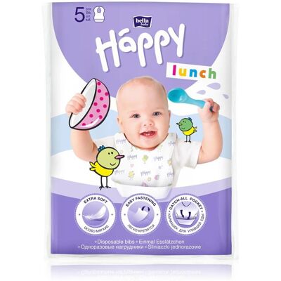 Bella Baby Happy Lunch Lätzchen - Einweg, 5 Stück Bella Baby Happy Lunch Lätzchen - Einweg, 5 Stück