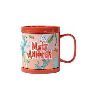 Be happy gifts, Kindergeschirr + Kinderbesteck, 3D-Kinderbecher mit kleinem Engel Be happy gifts, Kindergeschirr + Kinderbesteck, 3D-Kinderbecher mit kleinem Engel
