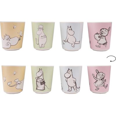 Moomin, Kindergeschirr + Kinderbesteck, Tumbler set Moomin, Kindergeschirr + Kinderbesteck, Tumbler set