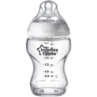 Tommee Tippee, Babyflasche, Closer to Nature Babyflasche Glas (250 ml) Tommee Tippee, Babyflasche, Closer to Nature Babyflasche Glas (250 ml)