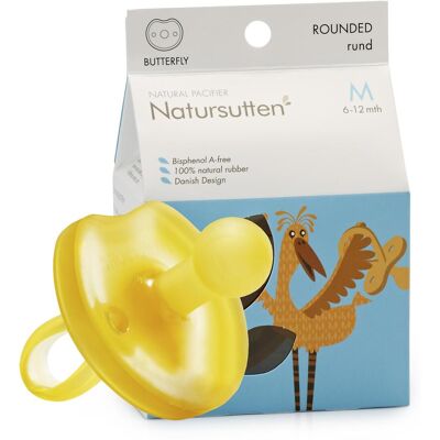 Natursutten, Nuggi, Classic Butterfly pacifier (NTS04 2318) (1x, 6 - 12 Monate) Natursutten, Nuggi, Classic Butterfly pacifier (NTS04 2318) (1x, 6 - 12 Monate)