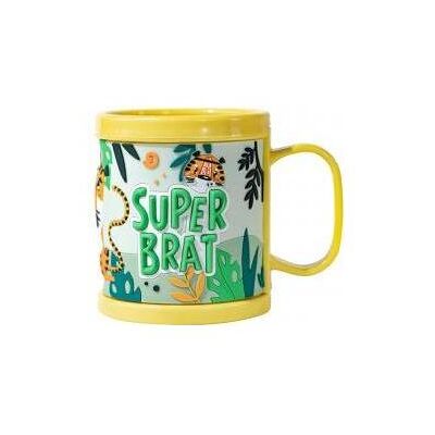 Be happy gifts, Kindergeschirr + Kinderbesteck, 3D Super Brother Kinderbecher Be happy gifts, Kindergeschirr + Kinderbesteck, 3D Super Brother Kinderbecher