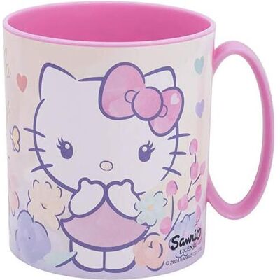 Stor, Kindergeschirr + Kinderbesteck, Hello Kitty - Micro Cup, 350 ml Stor, Kindergeschirr + Kinderbesteck, Hello Kitty - Micro Cup, 350 ml