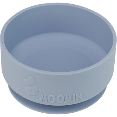 Muuwmi, Kindergeschirr + Kinderbesteck, Silicone Bowl, sky blue Muuwmi, Kindergeschirr + Kinderbesteck, Silicone Bowl, sky blue
