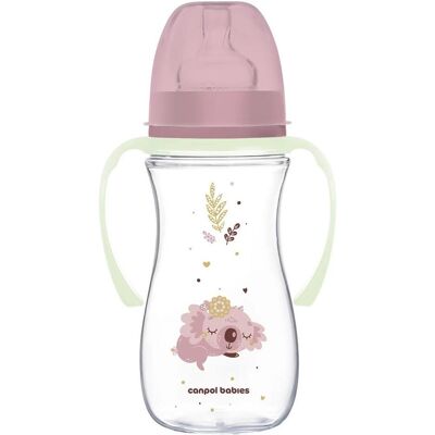 Canpol babies Sleepy Koala Babyflasche - 300 ml Pink Canpol babies Sleepy Koala Babyflasche - 300 ml Pink