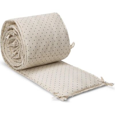 That's Write Babynest, Lotus bed bumper 360 x 30 cm Lots Of Love Sky That's Write Babynest, Lotus bed bumper 360 x 30 cm Lots Of Love Sky