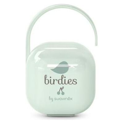Suavinex, Nuggi Zubehör, Schnullerbox Birdies grün Suavinex, Nuggi Zubehör, Schnullerbox Birdies grün