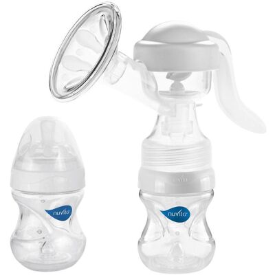 Nuvita Handmilchpumpe - Zwei-Phasen, Ergonomisch, Tragbar Nuvita Handmilchpumpe - Zwei-Phasen, Ergonomisch, Tragbar