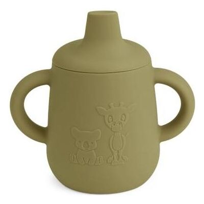 Nuuroo, Kindergeschirr + Kinderbesteck, Trinkbecher Aiko Olive green 140 ml Nuuroo, Kindergeschirr + Kinderbesteck, Trinkbecher Aiko Olive green 140 ml