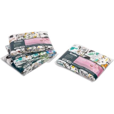 Sensillo, Pucktuch + Nuscheli, TETRA DIAPER GIRL PRINT (pack of 5) 797/4797 (80 x 70 cm) Sensillo, Pucktuch + Nuscheli, TETRA DIAPER GIRL PRINT (pack of 5) 797/4797 (80 x 70 cm)