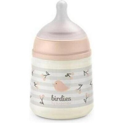Suavinex, Babyflasche, Schoppen Birdies 150ml - Sauger SXPro S - rosa (150 ml) Suavinex, Babyflasche, Schoppen Birdies 150ml - Sauger SXPro S - rosa (150 ml)