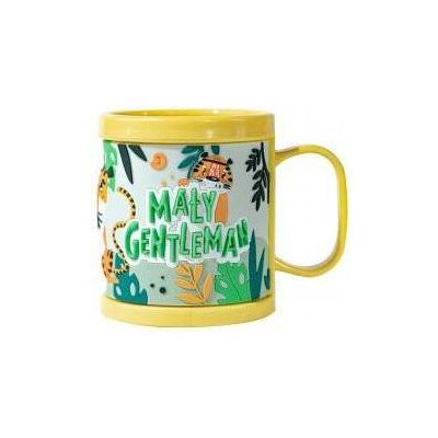 Be happy gifts, Kindergeschirr + Kinderbesteck, 3D-Kinderbecher „Kleiner Gentleman“ Be happy gifts, Kindergeschirr + Kinderbesteck, 3D-Kinderbecher „Kleiner Gentleman“