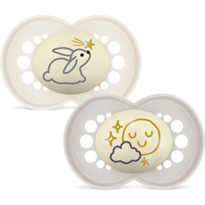 MAM, Nuggi, - Orig Night Silk Box - Neutral - 16-36 months (16 - 36 Monate) MAM, Nuggi, - Orig Night Silk Box - Neutral - 16-36 months (16 - 36 Monate)