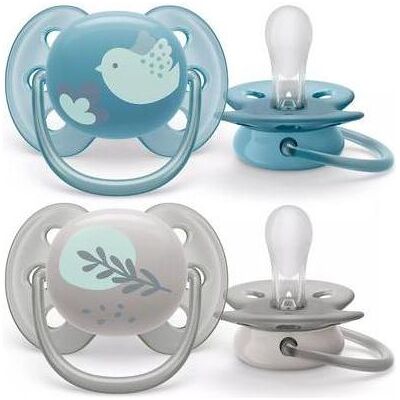 Philips Avent Ultrasoft Schnuller - Orthodontisch - 6-18 Monate Philips Avent Ultrasoft Schnuller - Orthodontisch - 6-18 Monate