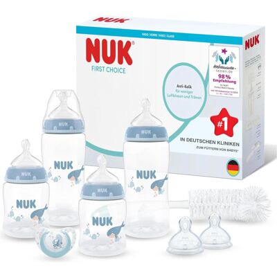 NUK, Babyflasche, 8-teiliges Babyflaschen-Set Perfect Start (150 ml) NUK, Babyflasche, 8-teiliges Babyflaschen-Set Perfect Start (150 ml)