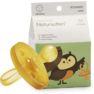 Natursutten, Nuggi, Bio Schnuller Rundschild Kirschform M 6-12 Monate (1x, 6 - 12 Monate) Natursutten, Nuggi, Bio Schnuller Rundschild Kirschform M 6-12 Monate (1x, 6 - 12 Monate)