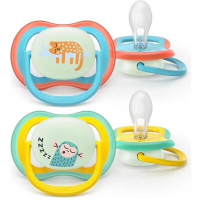 Philips Nuggi, Avent māneklītis Ultra Air Night NEUTRAL 18M+ (2gab) SCF376/32 SCF376/32 (8720689042864) (2x, 18 Monate) Philips Nuggi, Avent māneklītis Ultra Air Night NEUTRAL 18M+ (2gab) SCF376/32 SCF376/32 (8720689042864) (2x, 18 Monate)