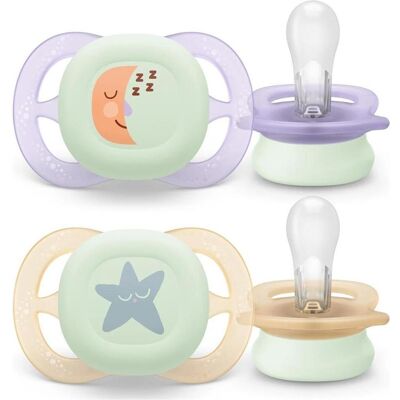 Philips Avent, Nuggi, Ultrastart Day&Night (2x, 0 - 2 Monate) Philips Avent, Nuggi, Ultrastart Day&Night (2x, 0 - 2 Monate)