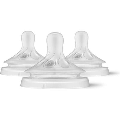 Philips Avent Natural Response SCY960/03 Babyflaschensauger - 3 Stück Philips Avent Natural Response SCY960/03 Babyflaschensauger - 3 Stück
